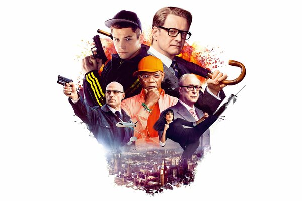 The act for the movie Kingsman: The Secret Service 