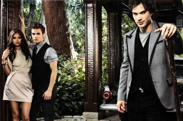 Acteurs de la série The vampire Diaries