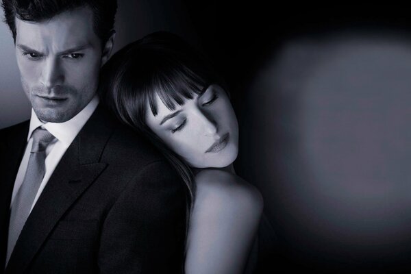 Characters from the movie Fifty Shades of Grey 