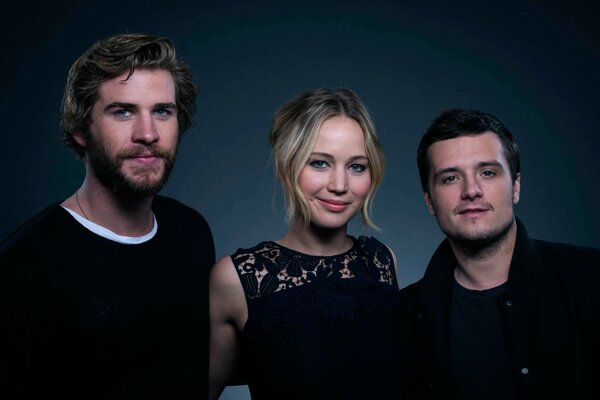 The main characters of the film the Hunger Games