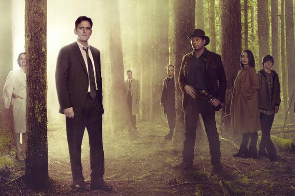 Die Serie Die Kiefern mit Matt Dillon und Carl Gujino