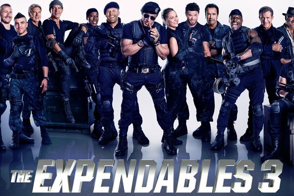 Film The Expendables 3 tutti gli eroi in forma blu