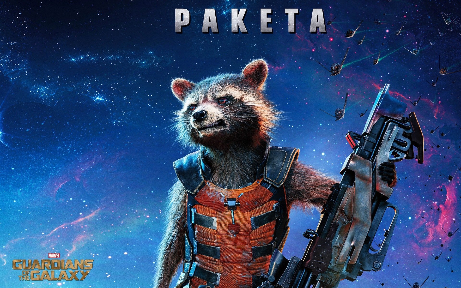 guardians of the galaxy raccoon fiction