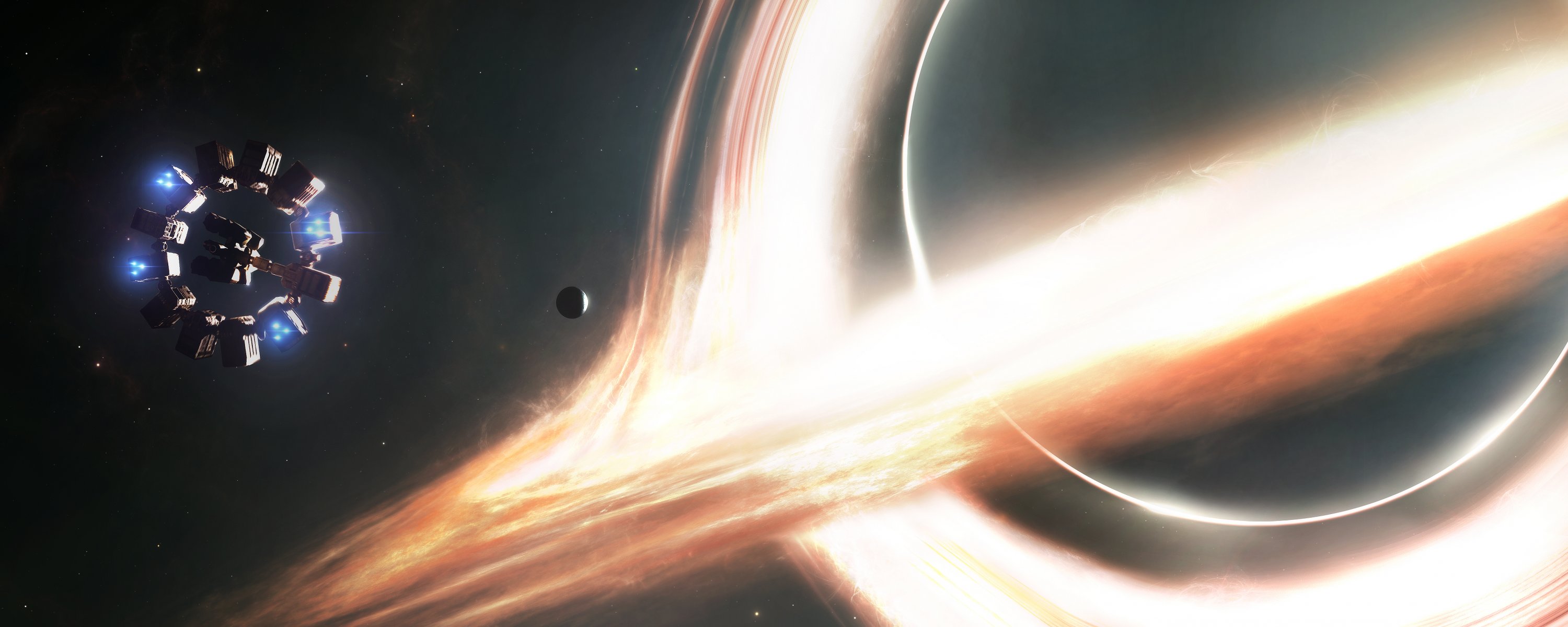 interstellar wormhole movie nolan space ship interstellar