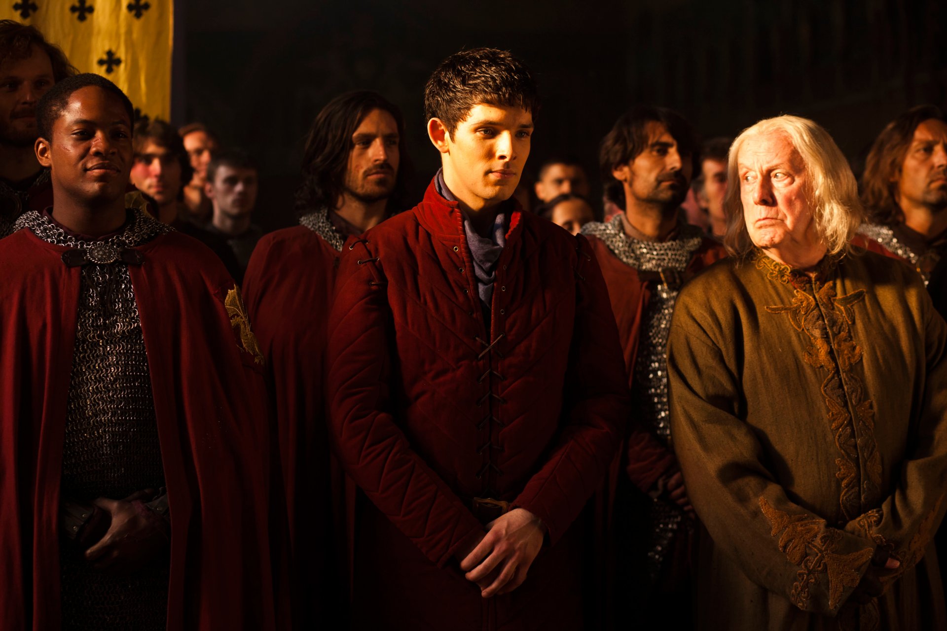 merlin zachowaj magiczny sekret colin morgan richard wilson