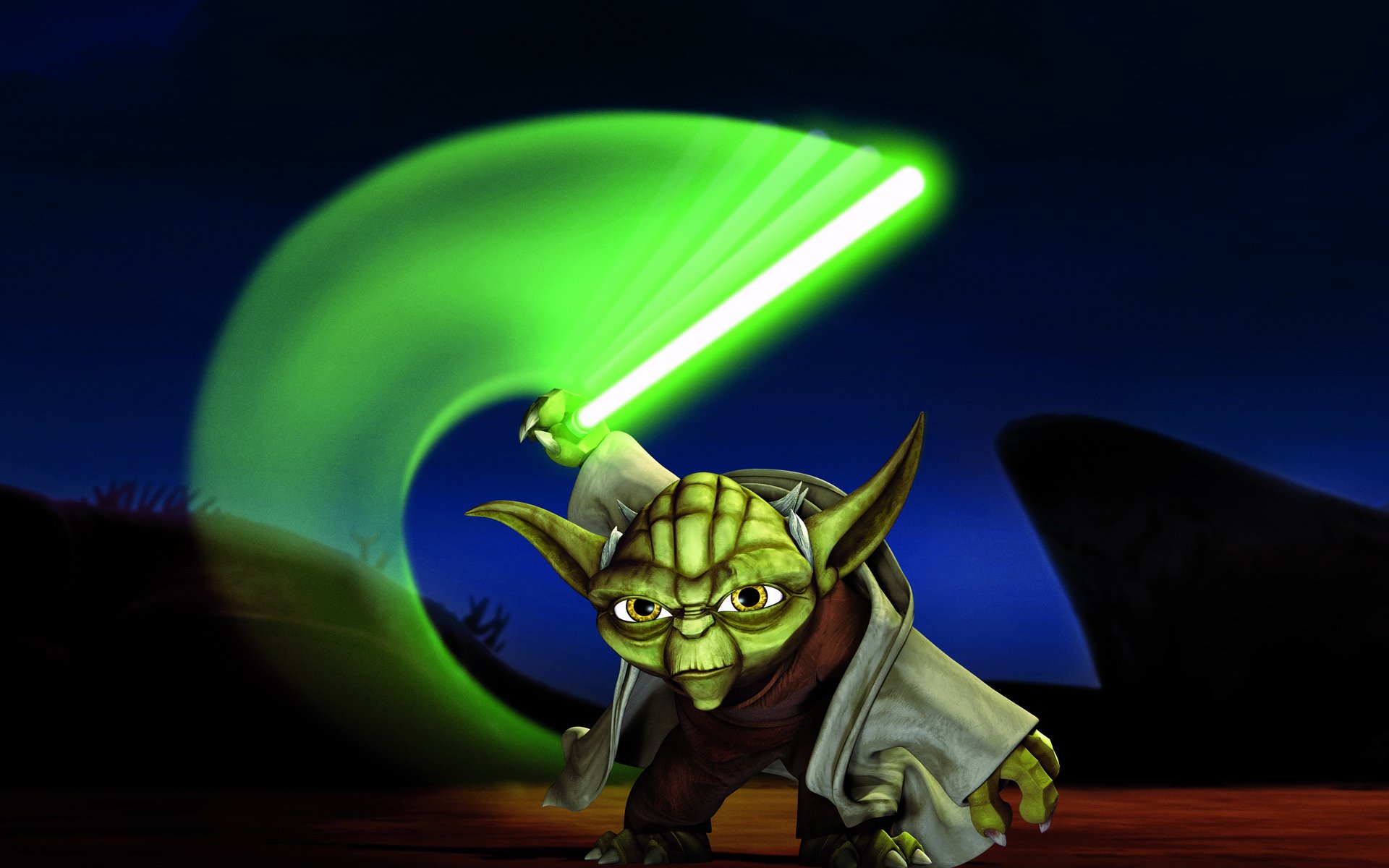 star wars: klonkriege jedi meister von yoda meister von yoda schwert