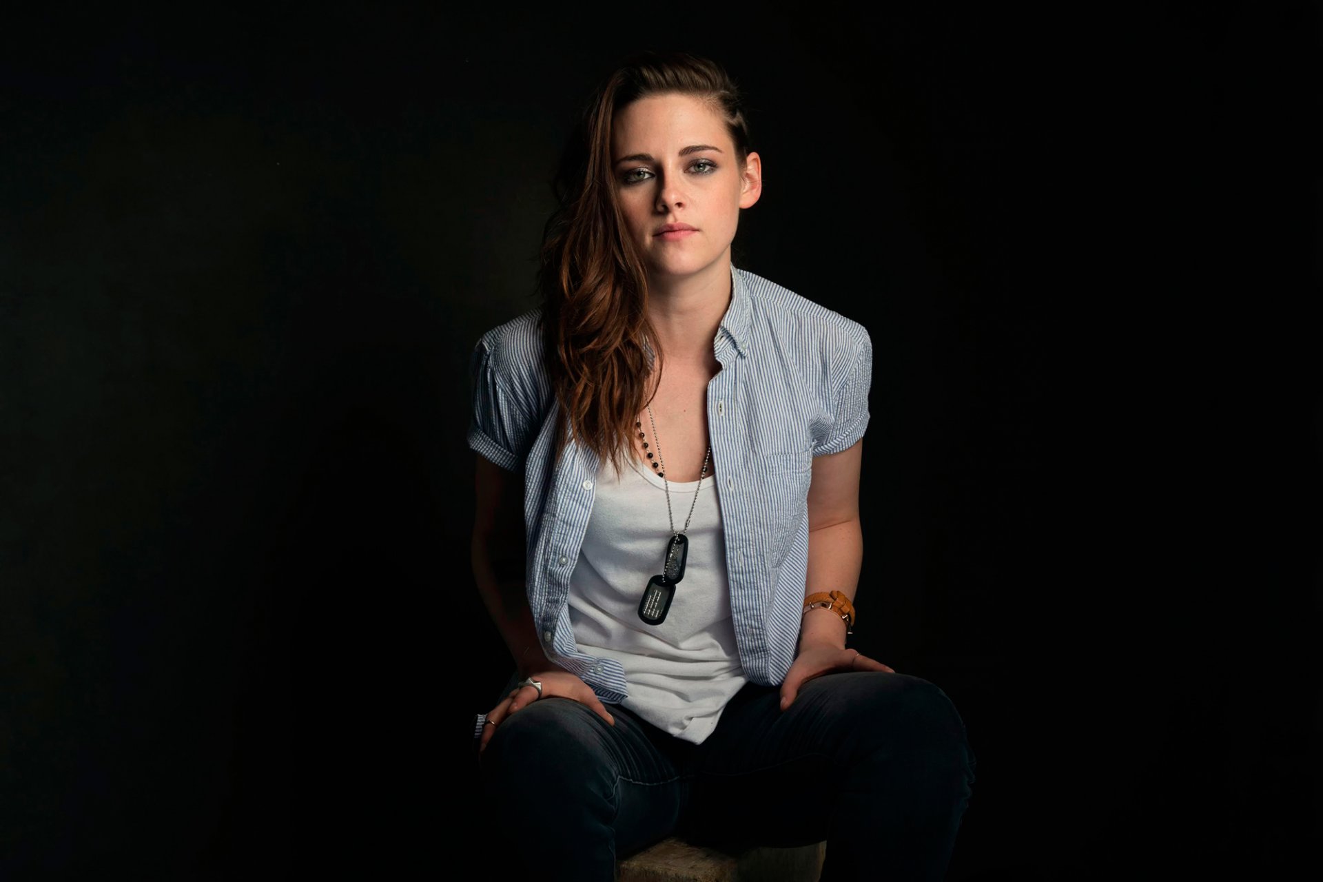 kristen stewart servizio fotografico film campo x-ray campo x-ray