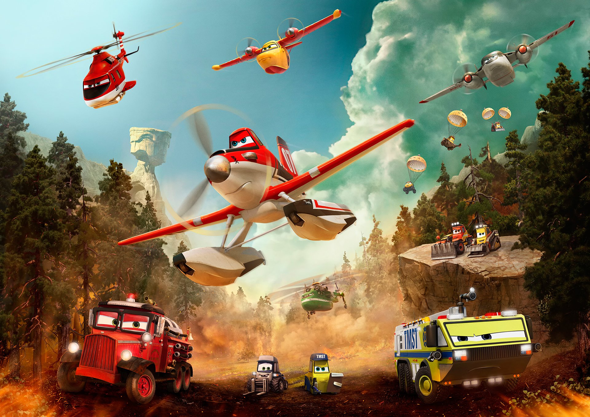 planes:fire and rescue planes : fire and water when others fly out heroes fly in