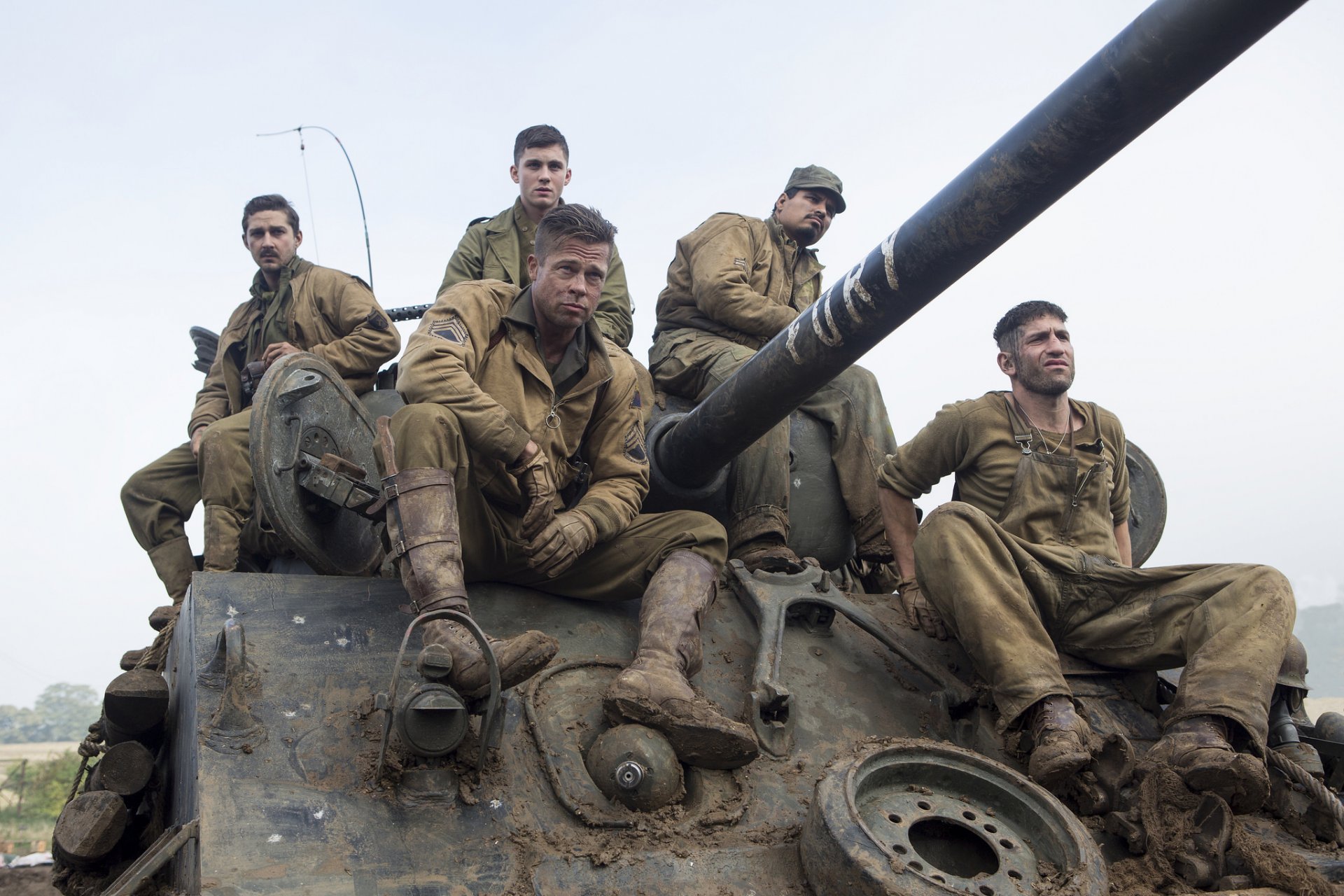 fury rage brad pitt tank m4 sherman crew drama