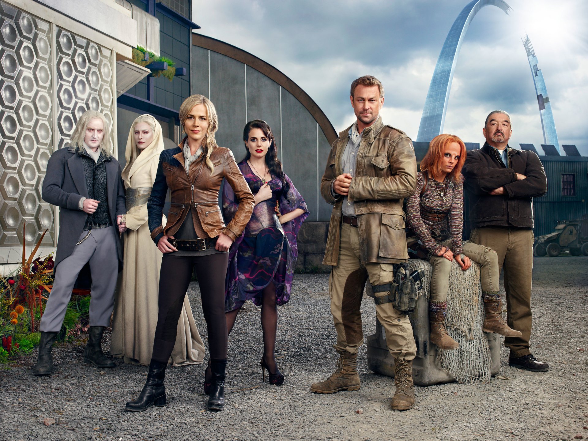 defiance call tv series grant bowler julie benz stephanie leonidas graham greene