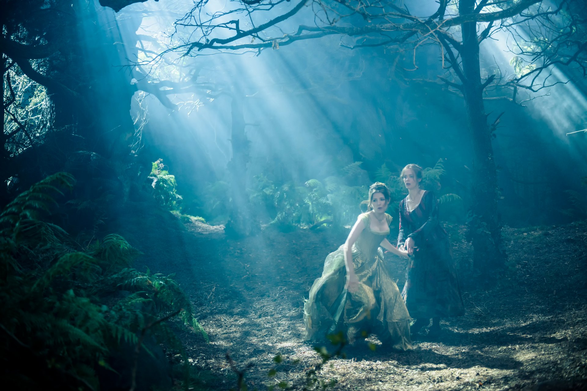 dans la forêt plus loin dans la forêt anna kendrick cendrillon emily blunt la femme de baker comédie musicale