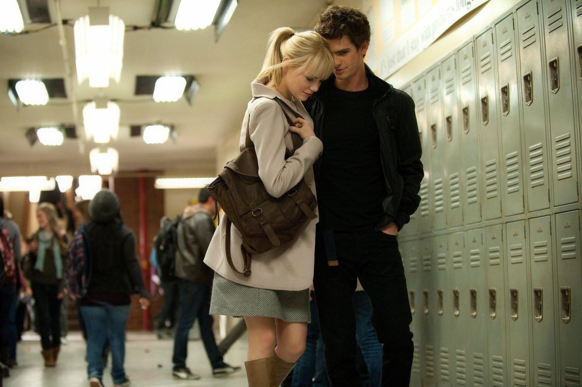 niesamowity spider-man 2 nowy spider-man 2 andrew garfield emma stone peter parker gwen stacy