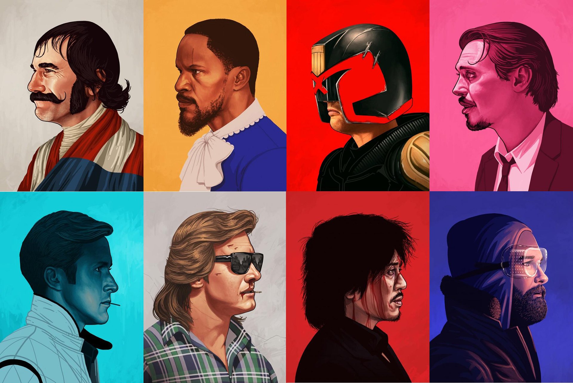 mike mitchell bande di new york django unchained judge dredd le iene guidare vivono oldboy cosa ritratti