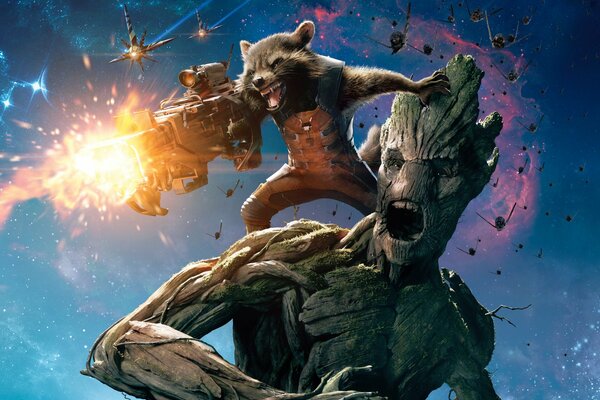 Szene aus dem Film Guardians of the Galaxy