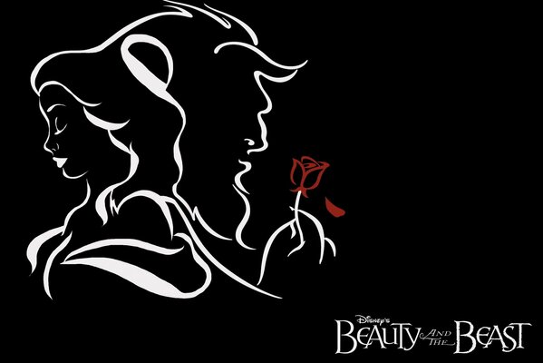 Disney cartoon beauty and the Beast