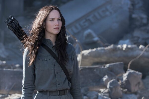 Stills from the movie the Hunger Games