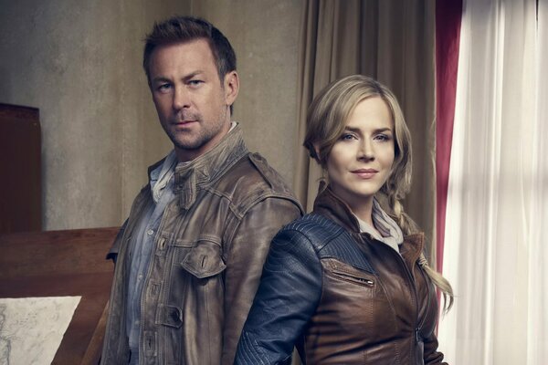 TV-Serie Herausforderung mit grant bowler und juli benz