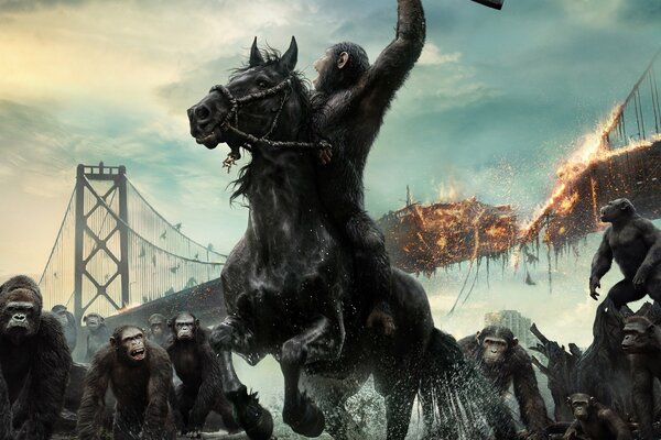 Planet of the Apes thriller about animals