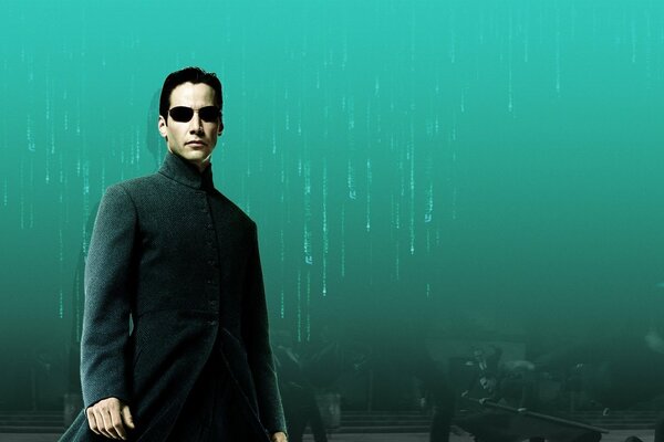 Keanu Reeves ist ein Neo aus der Matrix