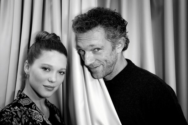 Lea Seydoux y Vincent Cassel en la bella y la bestia