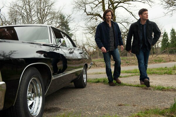The Winchester Brothers from the TV series Supernatural 