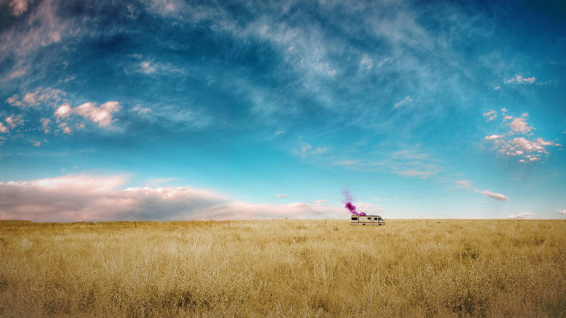 breaking bad desierto remolque humo metanfetamina metanfetamina cielo romper mal