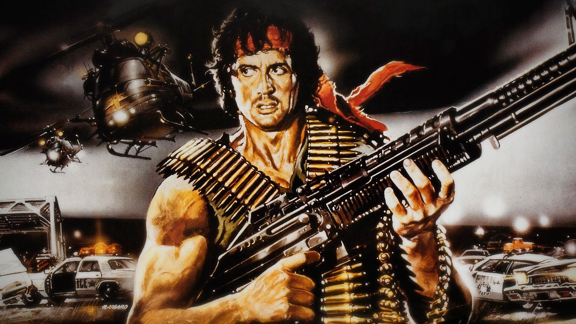 rambo pierwsza krew sylvester stallone john rambo akcja dramat m60