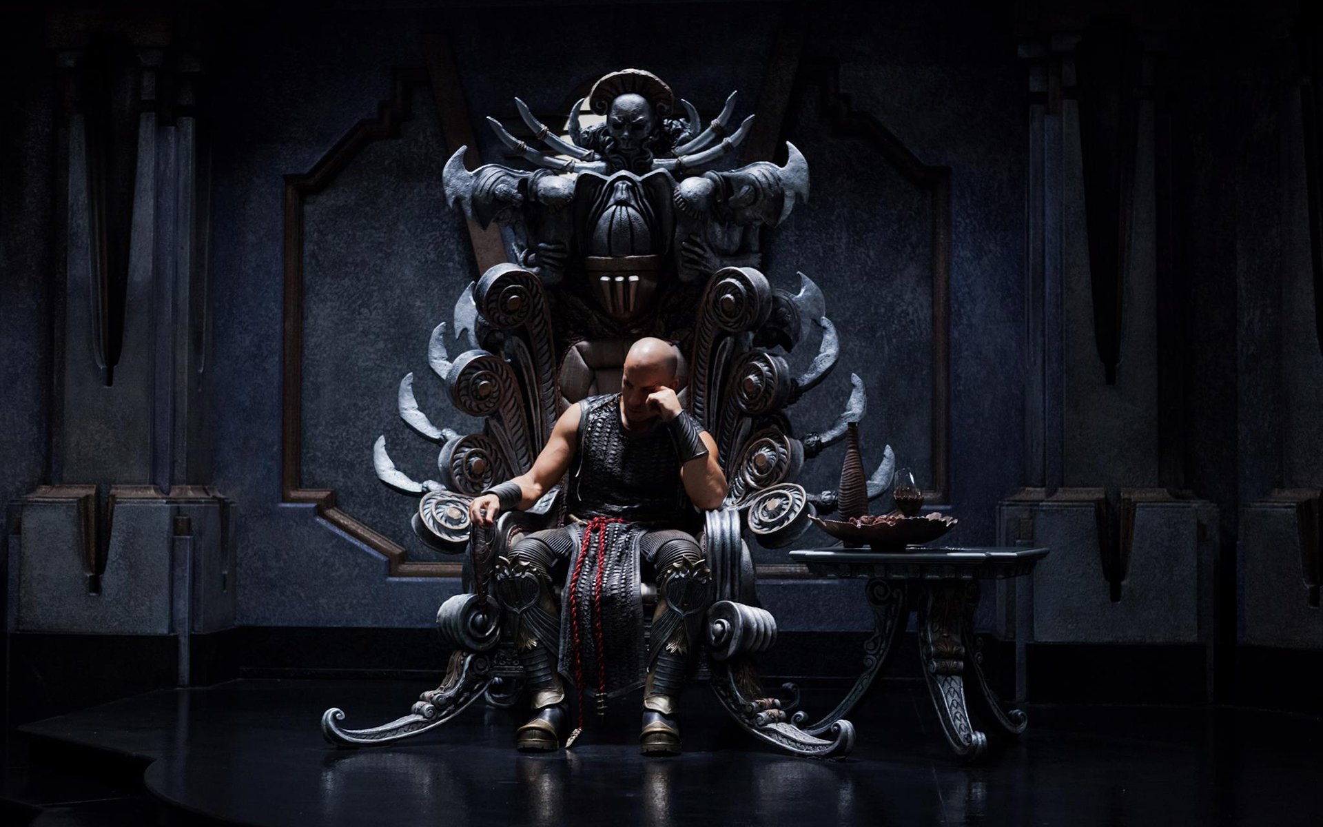 the chronicles of riddick vin diesel the throne hall