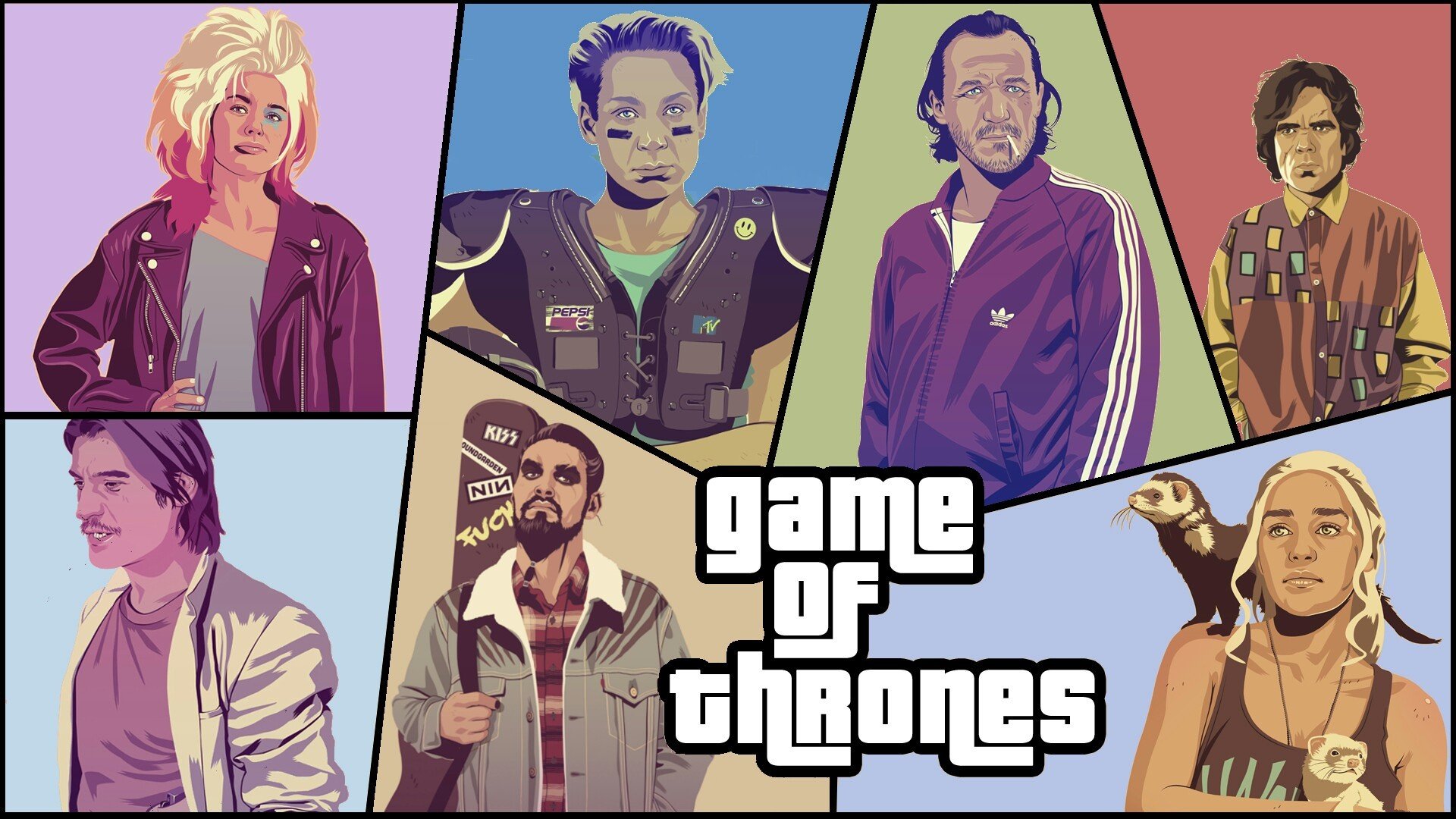 juego de tronos gta parodia