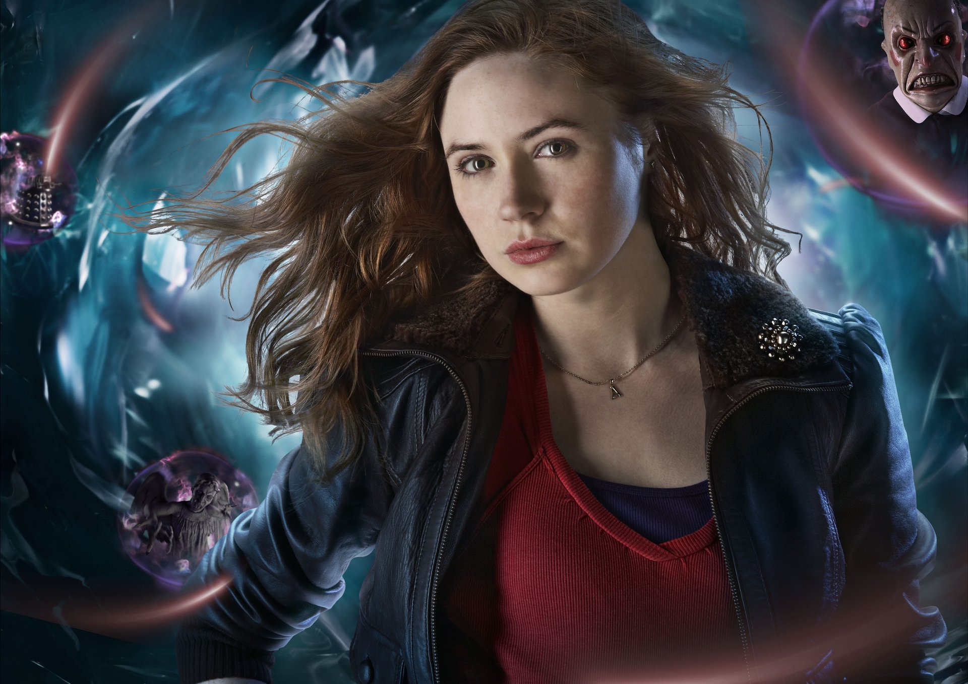 tv series doctor who karen gillan redhead girl