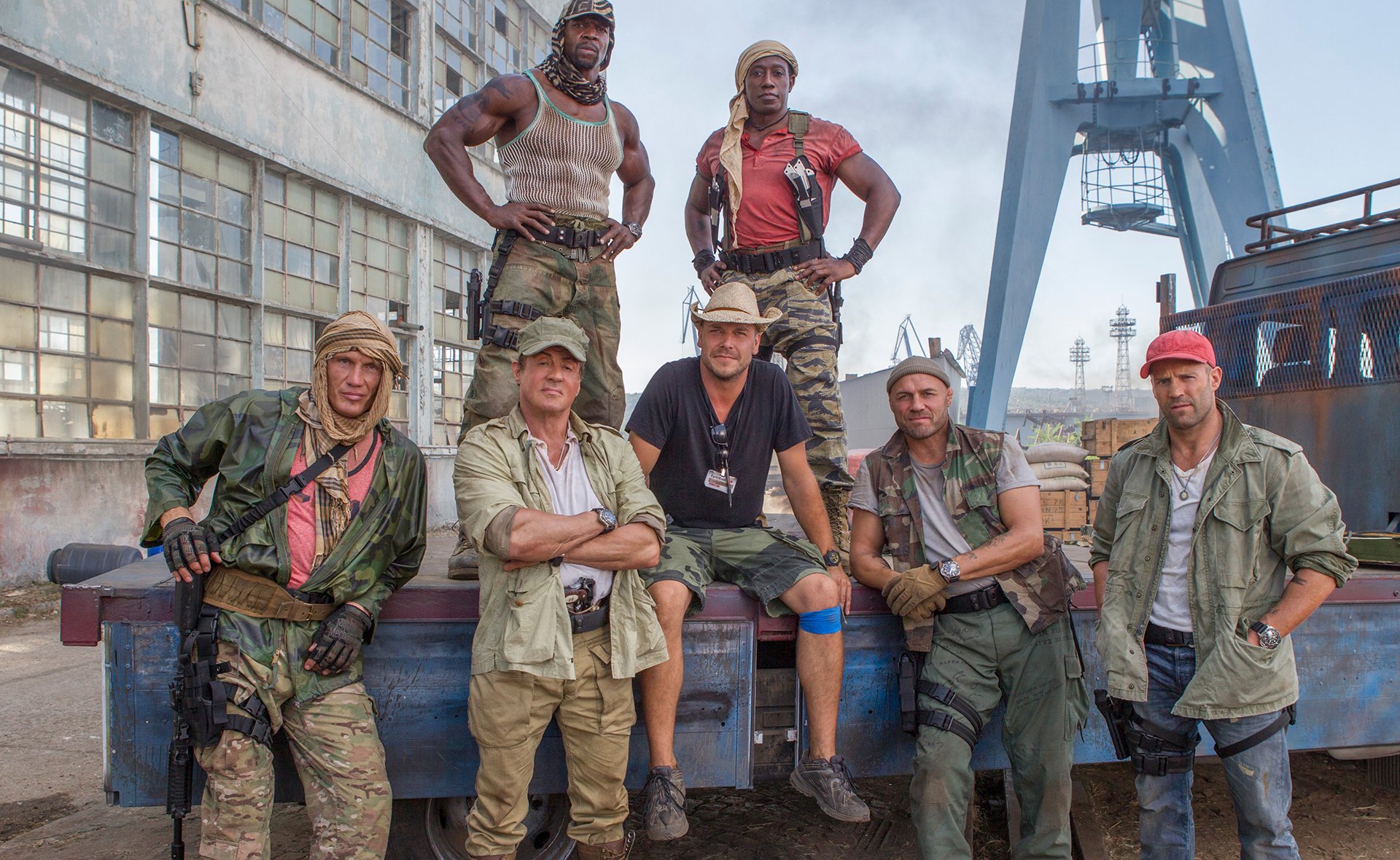 expendables 3 sylvester stallone jason statham wesley snipes dolph lundgren terry crews randy couture