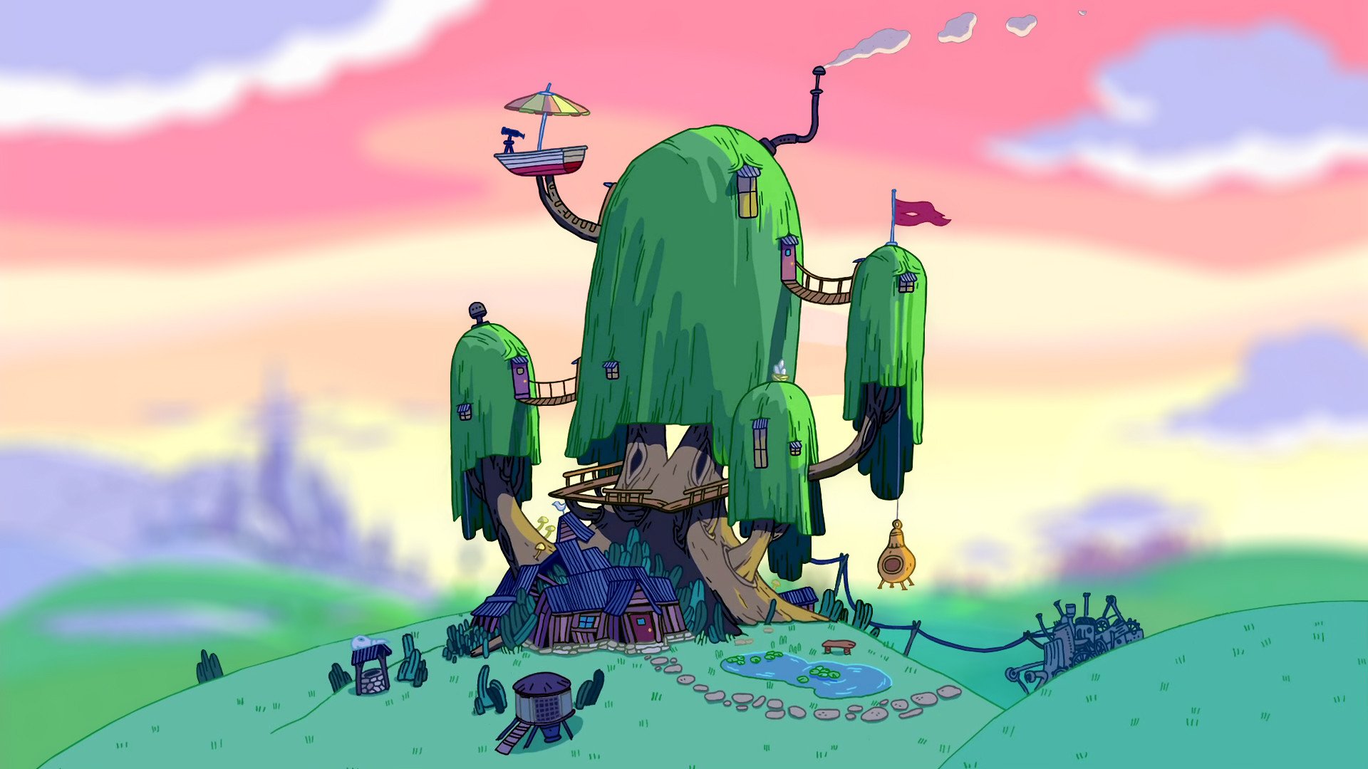 times of adventure adventure time treehouse finn jake art art