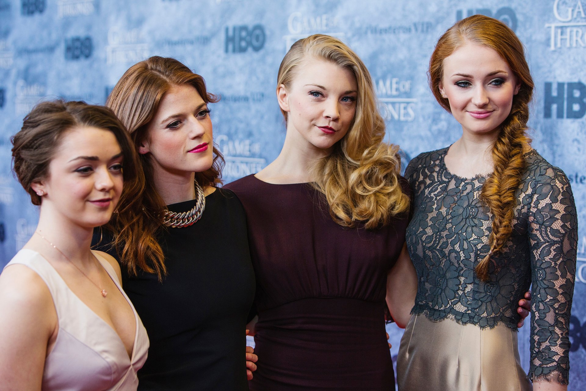 maisie williams rose leslie dormer sophie turner attrici il trono di spade