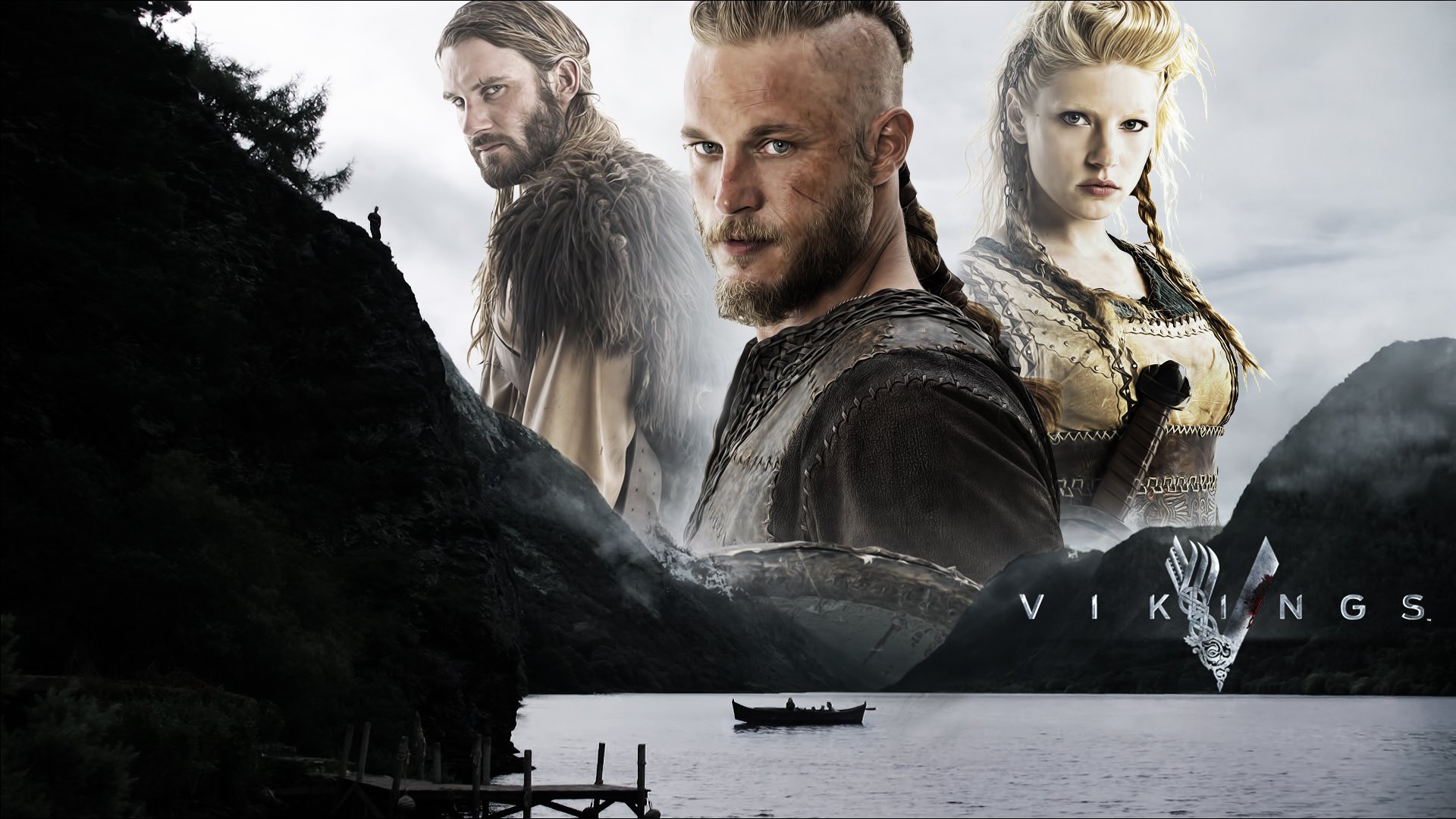 vikingos serie de televisión histórico drama