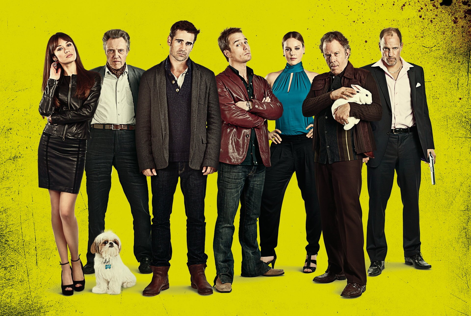 sieben psychopathen colin farrell sam rockwell christopher walken woody harrelson abby cornish olga kurylenko