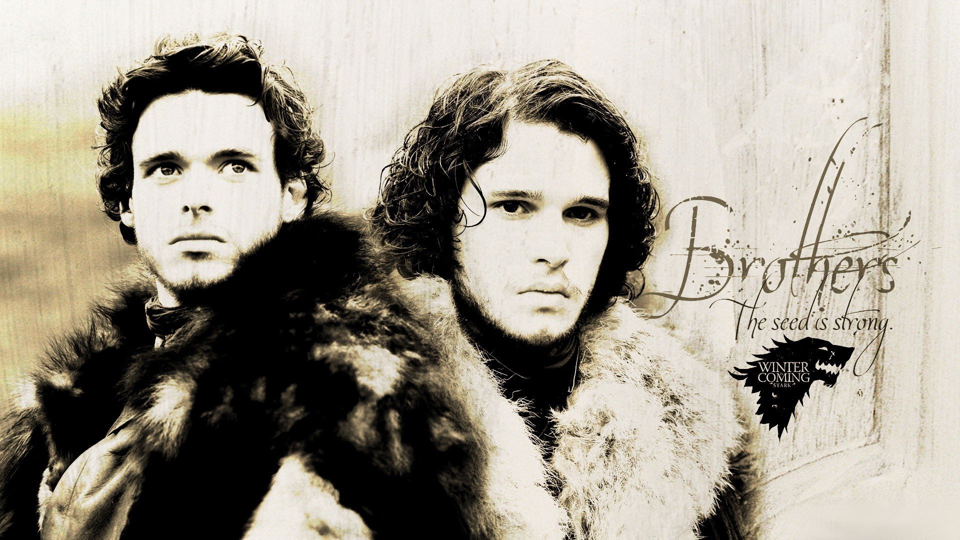 gra o tron jon snow rob stark