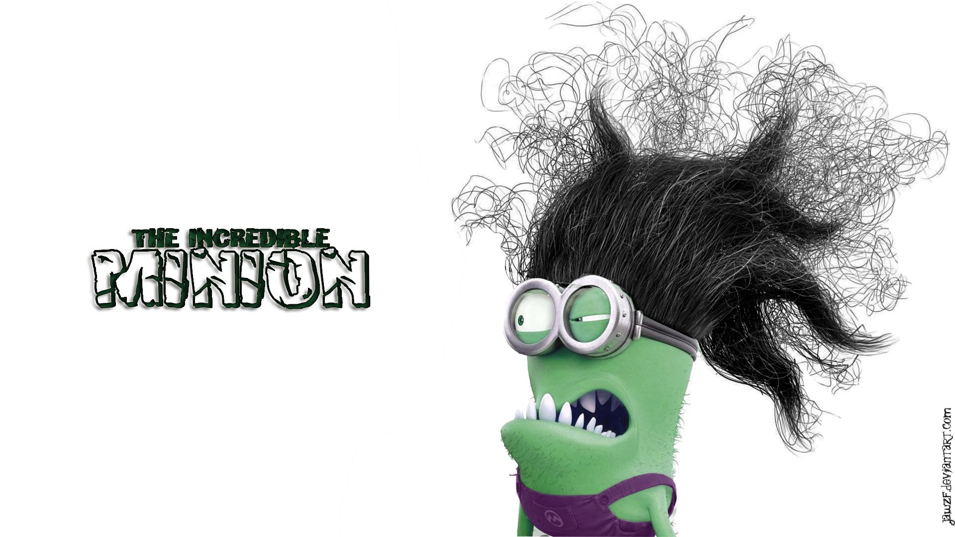 despicable me minion hulk incredible