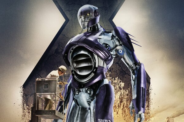 Roboter aus dem Film Die Tage der vergangenen Zukunft x-Men