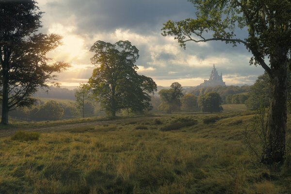 The Castle of King Stephen in the movie Maleficent