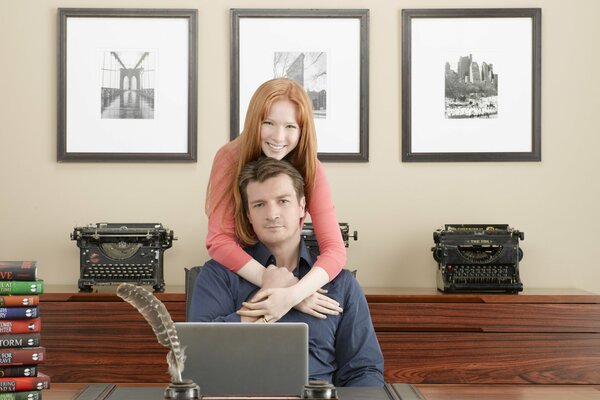 Bella serie TV Castle con Molly S. Quinn