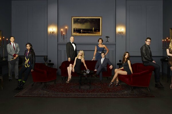 666 Park Avenue personnages principaux