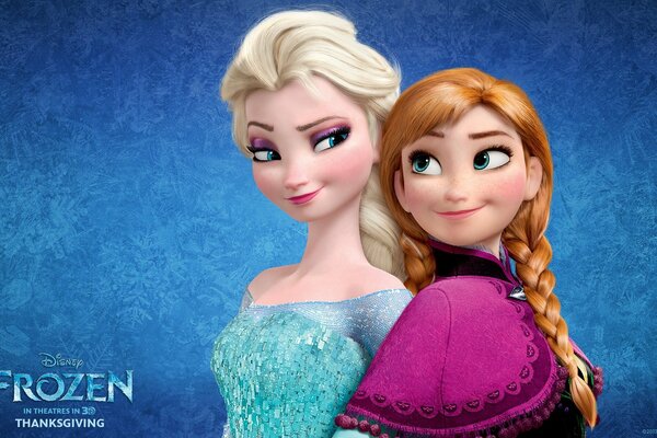 Corazón frío. Anna y Elsa