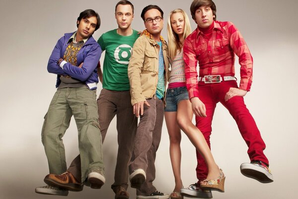 Schauspieler der Serie The Big Bang Theory