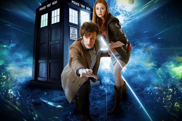 The fantastic Doctor Who series with Matt Smith