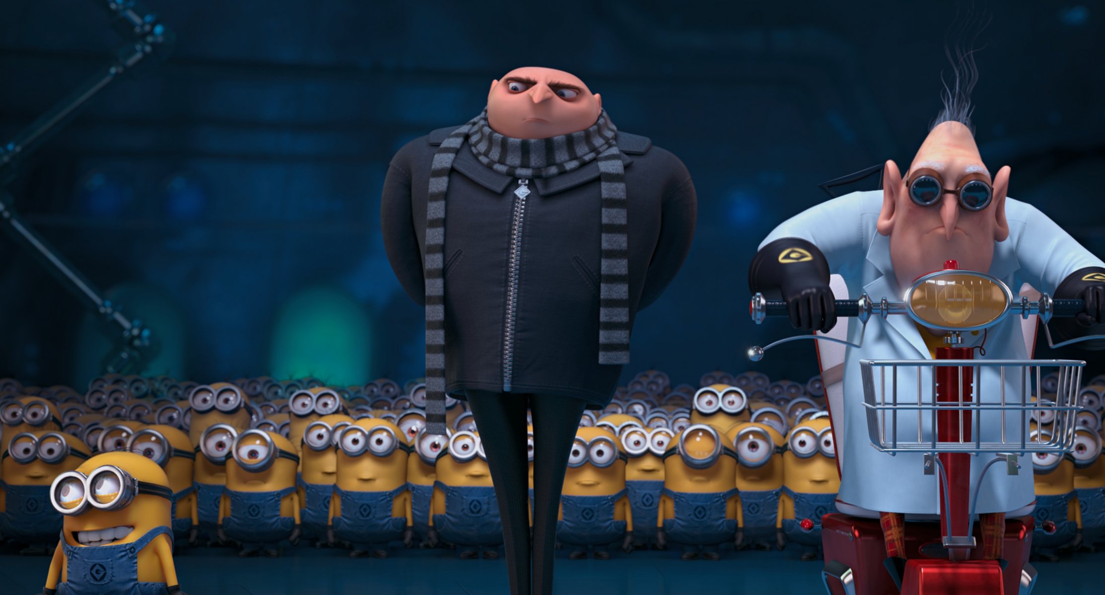 despicable me 2 gru dr nefario stwory