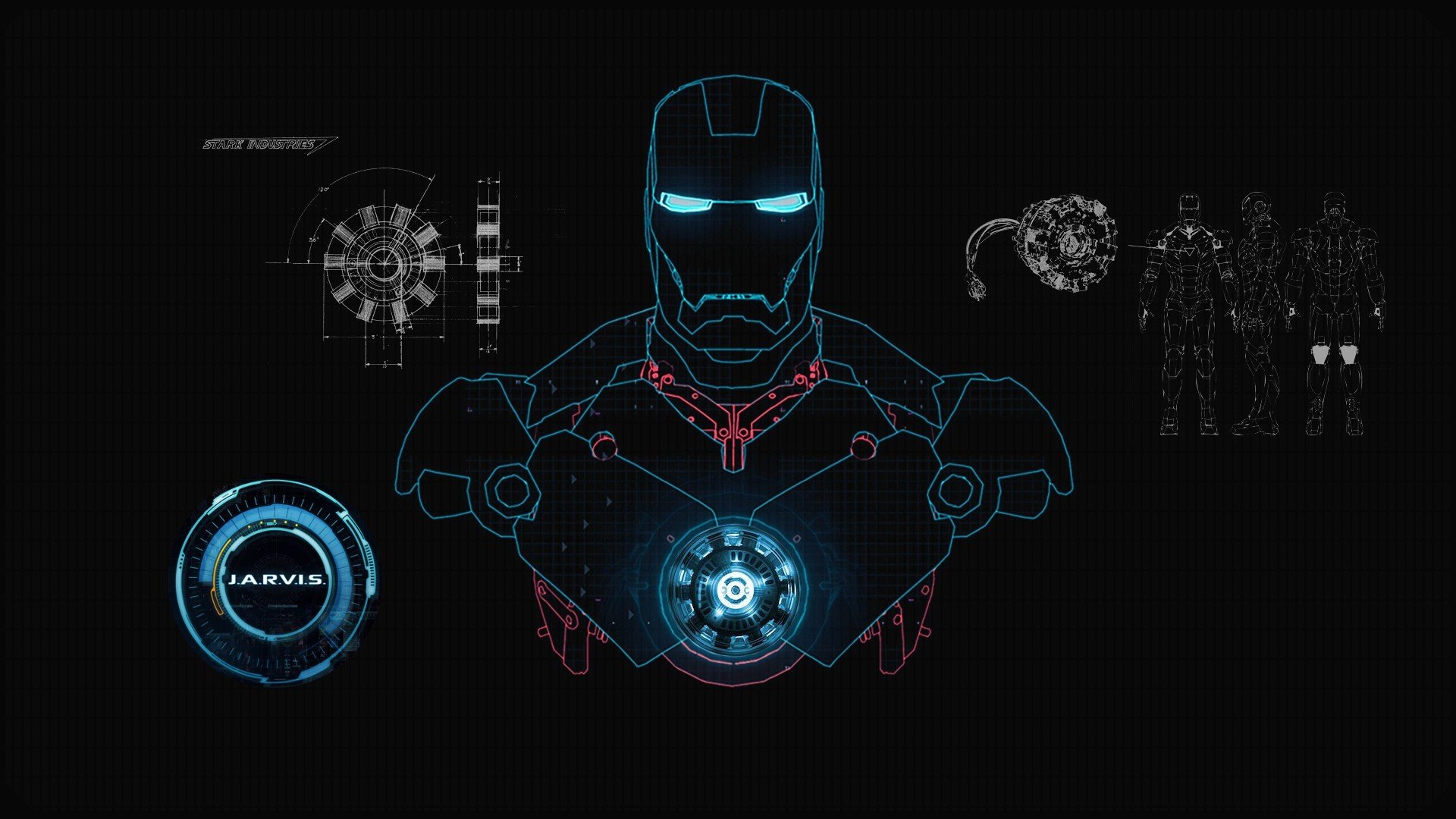 película papel pintado iron man traje stark industria marvel película papel pintado hierro hombre diagrama