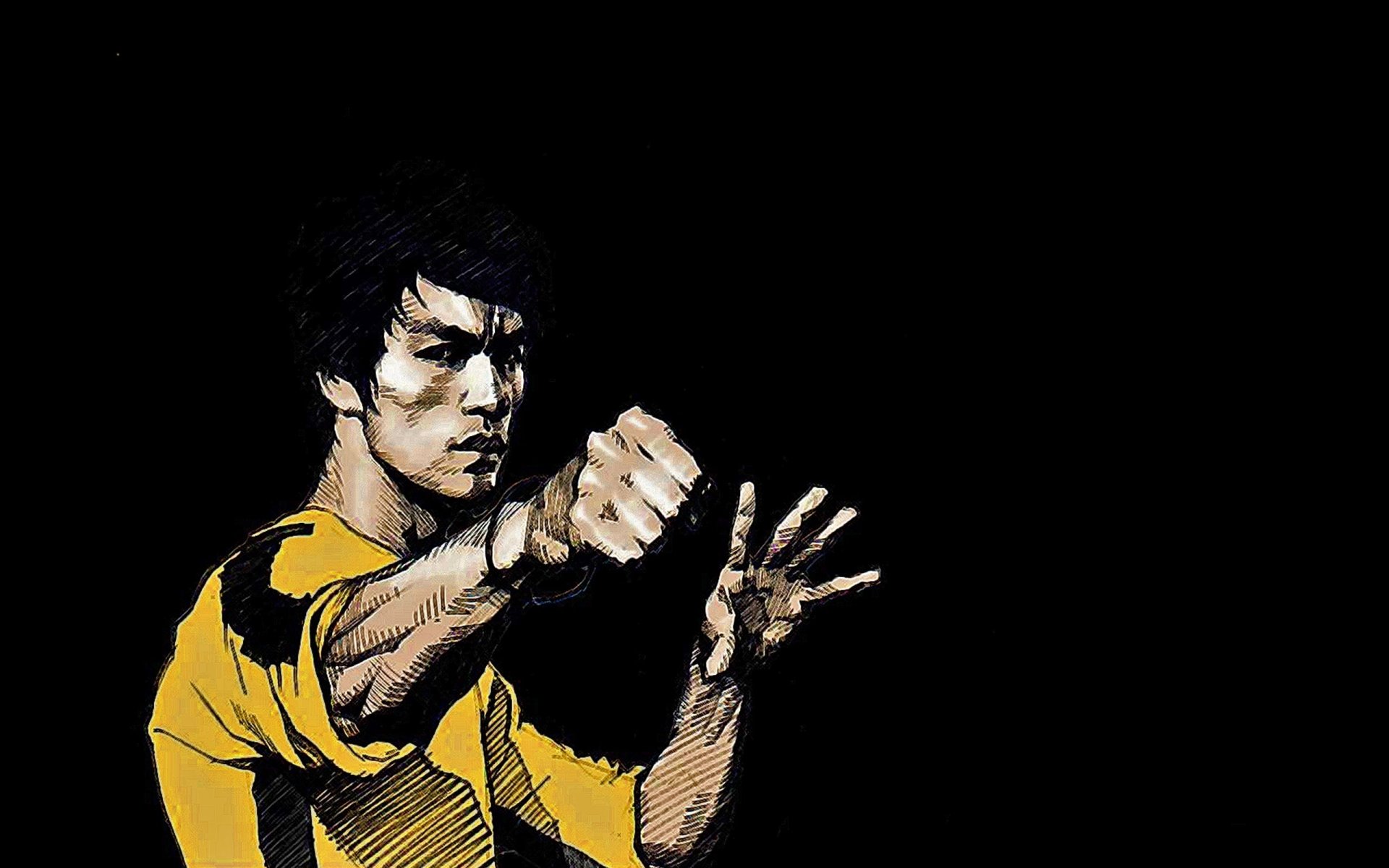 bruce lee légende mémoire maître dessin