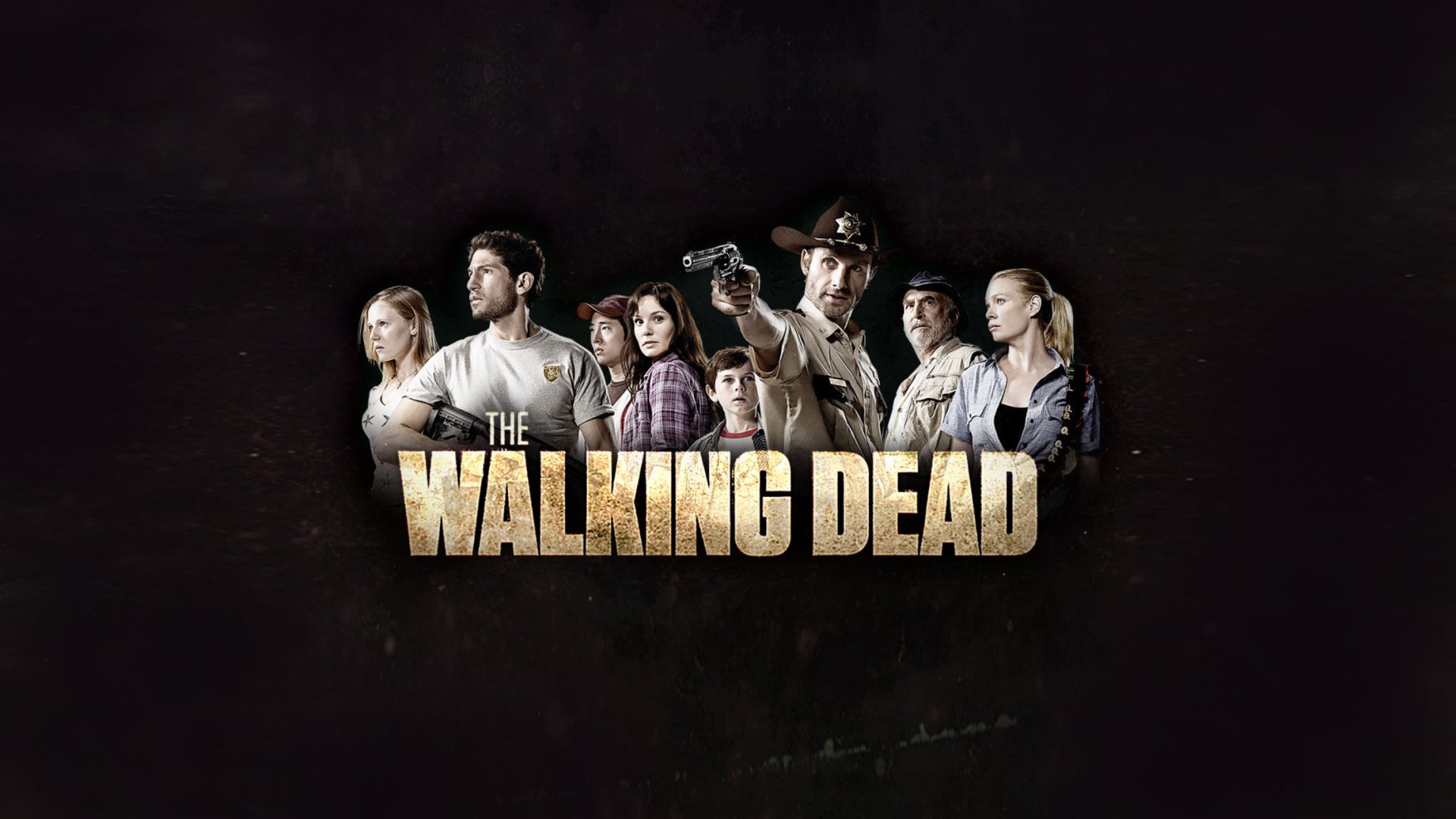 the walking dead the walking dead série tv zombie rick laurie carl shane glenn dale amy inscription fond