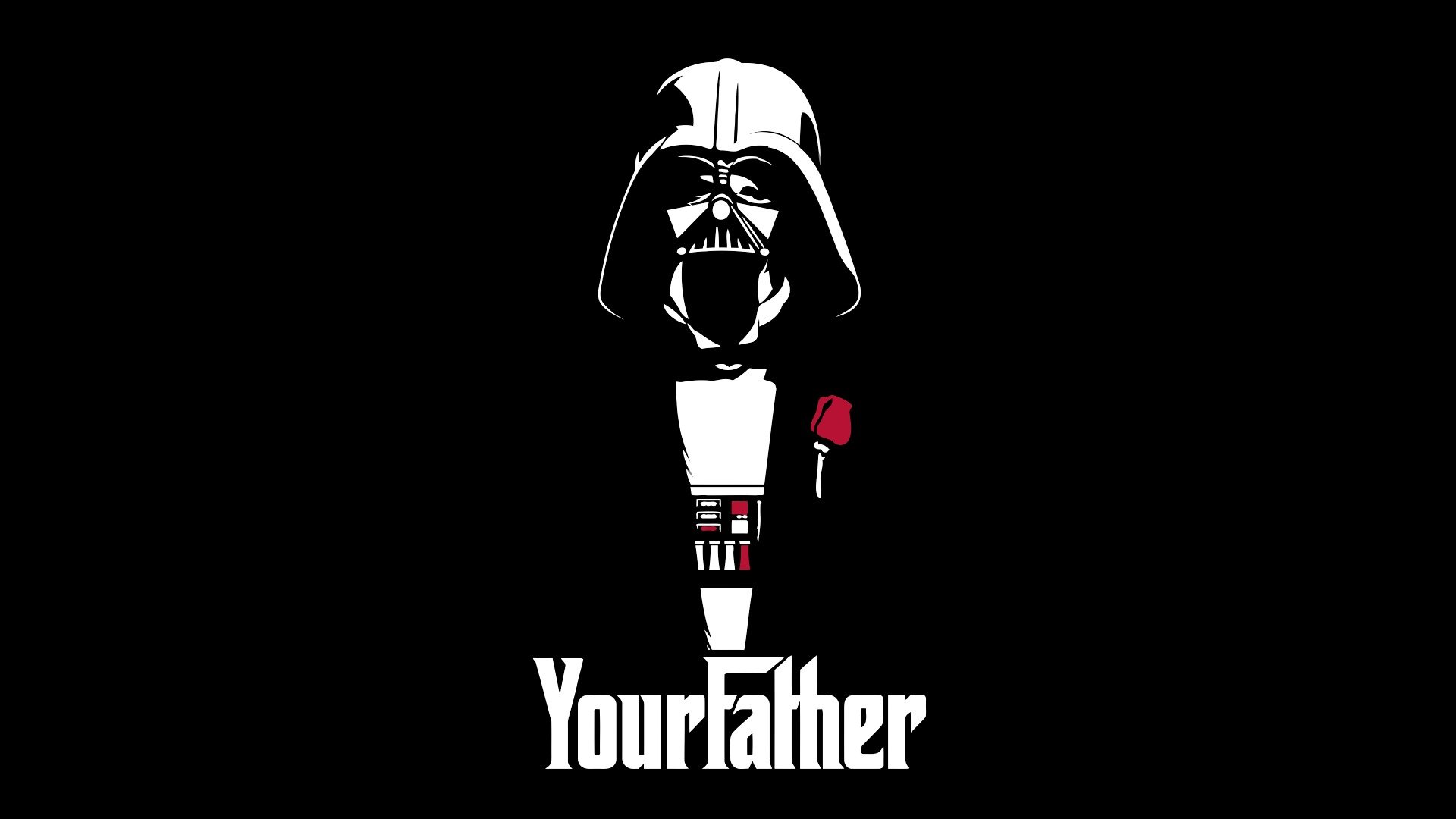 tuo padre arte darth vader guerre stellari