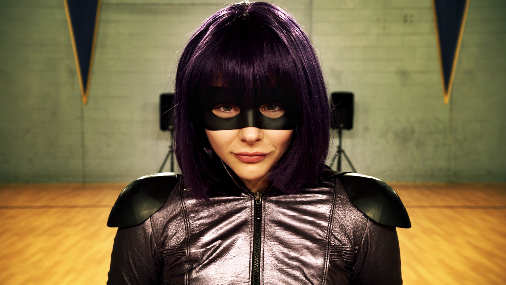 kick ass 2 chloe moretz uccisore hit-girl film commedia parodia maschera ragazza attrice